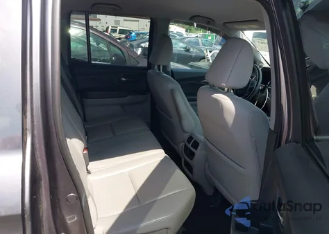 2017 Honda Ridgeline Rtl-T from USA, damaged, VIN 5FPYK2F66HB001209